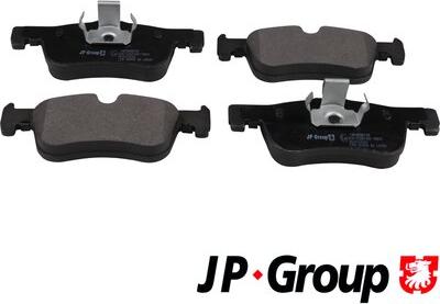 JP Group 1463606210 - Тормозные колодки, дисковые, комплект autospares.lv