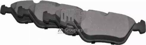 JP Group 1463600519 - Тормозные колодки, дисковые, комплект autospares.lv