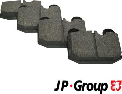 JP Group 1463600110 - Тормозные колодки, дисковые, комплект autospares.lv