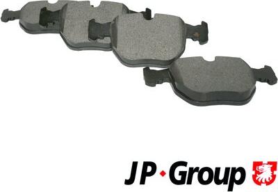 JP Group 1463600810 - Тормозные колодки, дисковые, комплект autospares.lv