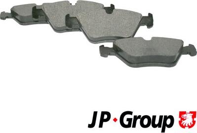 JP Group 1463600710 - Тормозные колодки, дисковые, комплект autospares.lv