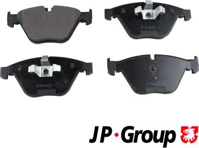 JP Group 1463601810 - Тормозные колодки, дисковые, комплект autospares.lv