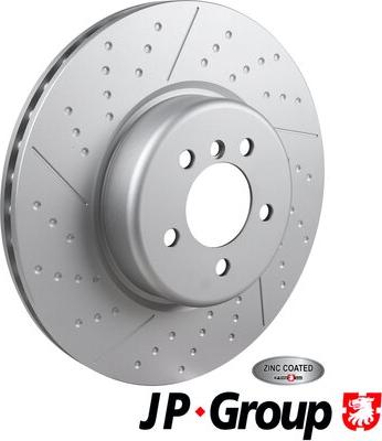 JP Group 1463106500 - Тормозной диск autospares.lv