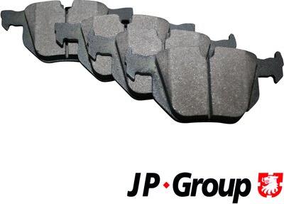 JP Group 1463700410 - Тормозные колодки, дисковые, комплект autospares.lv