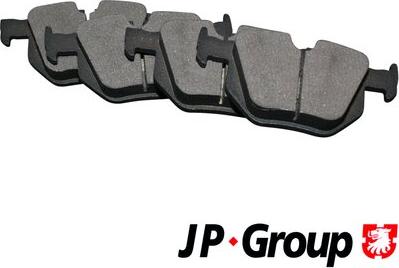 JP Group 1463700810 - Тормозные колодки, дисковые, комплект autospares.lv