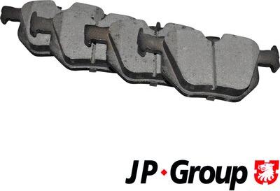 JP Group 1463701910 - Тормозные колодки, дисковые, комплект autospares.lv