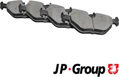 JP Group 1463701410 - Тормозные колодки, дисковые, комплект autospares.lv