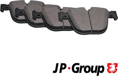 JP Group 1463701810 - Тормозные колодки, дисковые, комплект autospares.lv