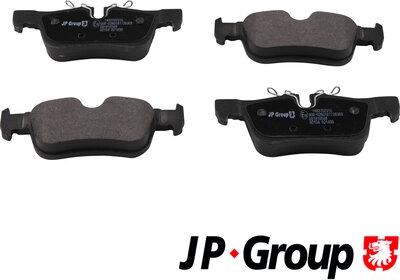 JP Group 1463702310 - Тормозные колодки, дисковые, комплект autospares.lv