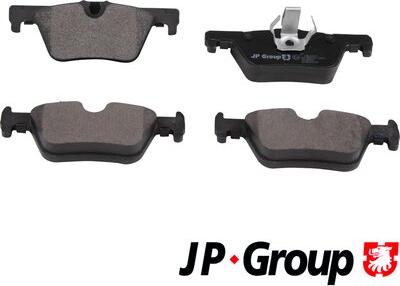 JP Group 1463702210 - Тормозные колодки, дисковые, комплект autospares.lv