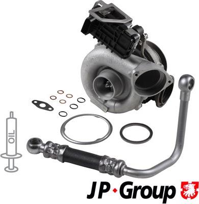 JP Group 1417800510 - Турбина, компрессор autospares.lv