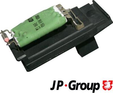 JP Group 1596850100 - Сопротивление, реле, вентилятор салона autospares.lv