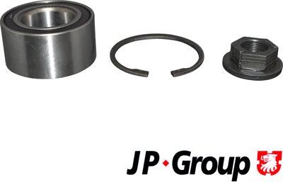 JP Group 1541301010 - Подшипник ступицы колеса, комплект autospares.lv