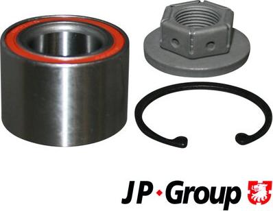 JP Group 1551301710 - Подшипник ступицы колеса, комплект autospares.lv