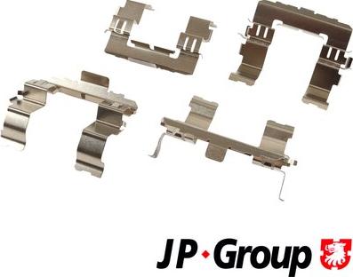 JP Group 1564002910 - Комплектующие для колодок дискового тормоза autospares.lv