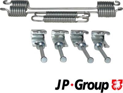 JP Group 1563950610 - Комплектующие, барабанный тормозной механизм autospares.lv