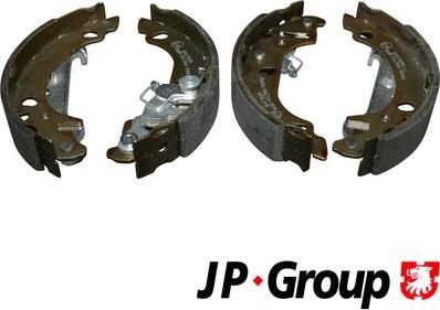 JP Group 1563900710 - Комплект тормозных колодок, барабанные autospares.lv