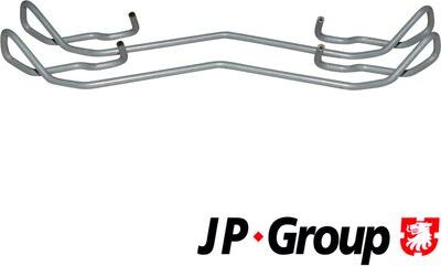 JP Group 1563650110 - Комплектующие для колодок дискового тормоза autospares.lv