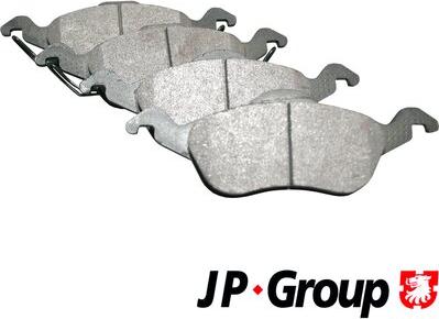 JP Group 1563600910 - Тормозные колодки, дисковые, комплект autospares.lv