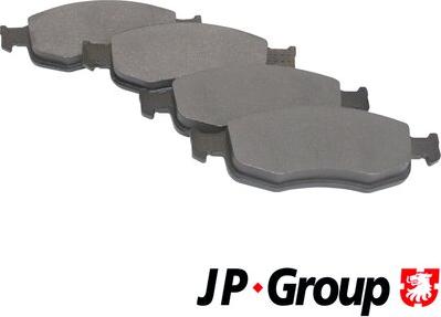 JP Group 1563600310 - Тормозные колодки, дисковые, комплект autospares.lv