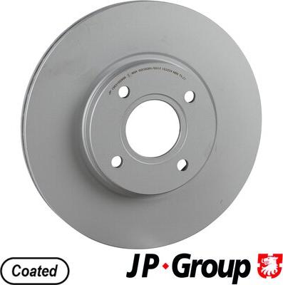 JP Group 1563105900 - Тормозной диск autospares.lv