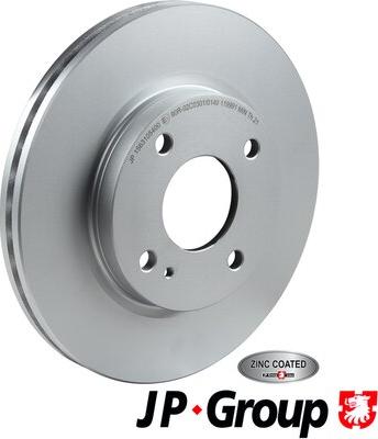JP Group 1563105400 - Тормозной диск autospares.lv