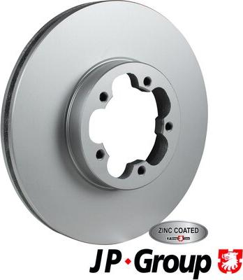 JP Group 1563105600 - Тормозной диск autospares.lv