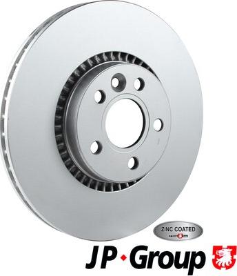 JP Group 1563105300 - Тормозной диск autospares.lv