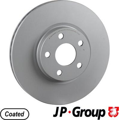 JP Group 1563106400 - Тормозной диск autospares.lv