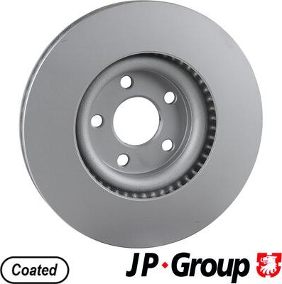 JP Group 1563106600 - Тормозной диск autospares.lv