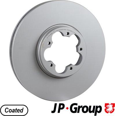 JP Group 1563106000 - Тормозной диск autospares.lv