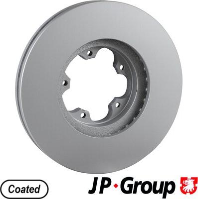 JP Group 1563106100 - Тормозной диск autospares.lv