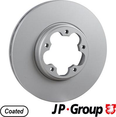 JP Group 1563106800 - Тормозной диск autospares.lv