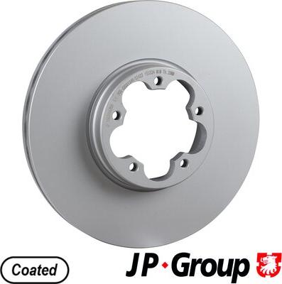 JP Group 1563106300 - Тормозной диск autospares.lv