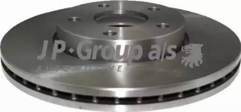 JP Group 1563101600 - Тормозной диск autospares.lv