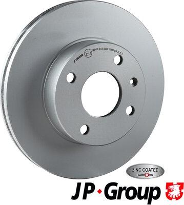 JP Group 1563102500 - Тормозной диск autospares.lv