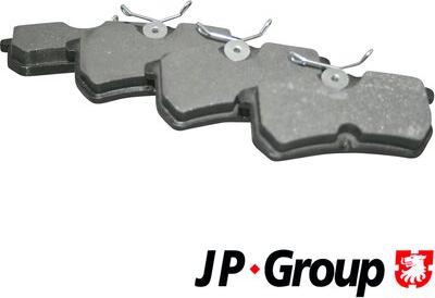 JP Group 1563700410 - Тормозные колодки, дисковые, комплект autospares.lv