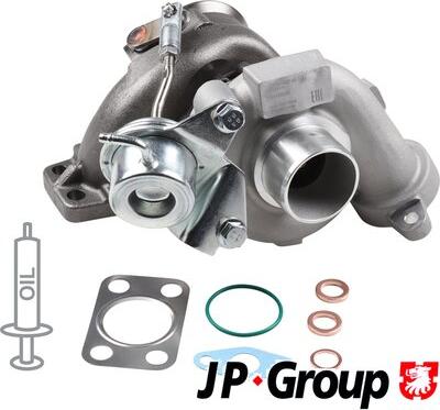 JP Group 1517400400 - Турбина, компрессор autospares.lv
