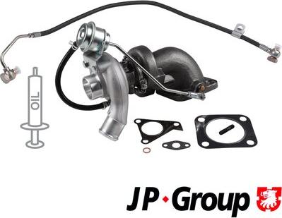 JP Group 1517800410 - Турбина, компрессор autospares.lv