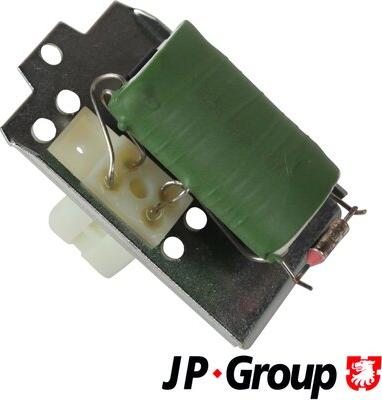 JP Group 1196850100 - Сопротивление, реле, вентилятор салона autospares.lv