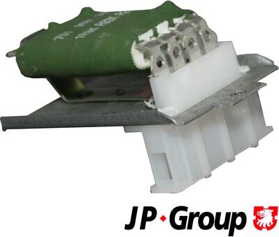 JP Group 1196850800 - Сопротивление, реле, вентилятор салона autospares.lv