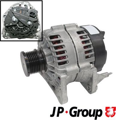 JP Group 1190101200 - Генератор autospares.lv