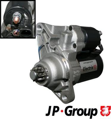 JP Group 1190304000 - Стартер autospares.lv