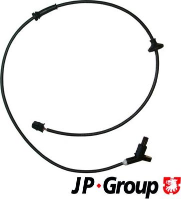 JP Group 1197100200 - Датчик ABS, частота вращения колеса autospares.lv