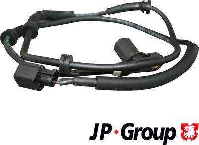JP Group 1197101800 - Датчик ABS, частота вращения колеса autospares.lv