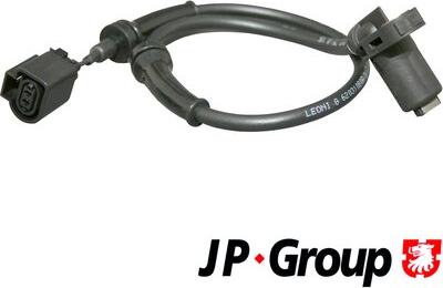 JP Group 1197101700 - Датчик ABS, частота вращения колеса autospares.lv