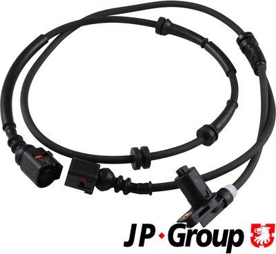JP Group 1197108380 - Датчик ABS, частота вращения колеса autospares.lv