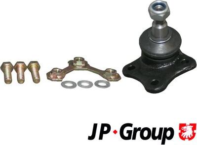 JP Group 1140301470 - Шаровая опора, несущий / направляющий шарнир autospares.lv