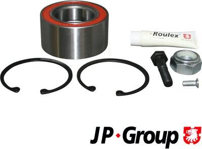 JP Group 1141301010 - Подшипник ступицы колеса, комплект autospares.lv