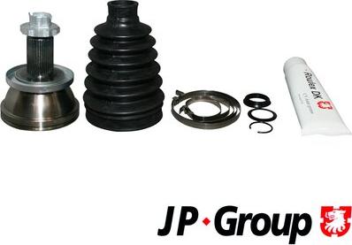 JP Group 1143302210 - Шарнирный комплект, ШРУС, приводной вал autospares.lv